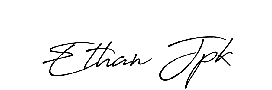 You should practise on your own different ways (Antro_Vectra_Bolder) to write your name (Ethan Jpk) in signature. don't let someone else do it for you. Ethan Jpk signature style 7 images and pictures png