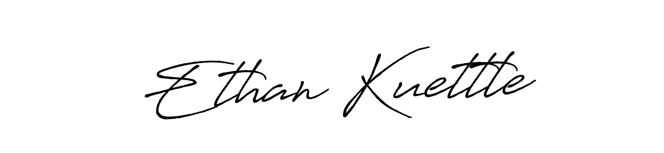 Make a beautiful signature design for name Ethan Kuettle. With this signature (Antro_Vectra_Bolder) style, you can create a handwritten signature for free. Ethan Kuettle signature style 7 images and pictures png