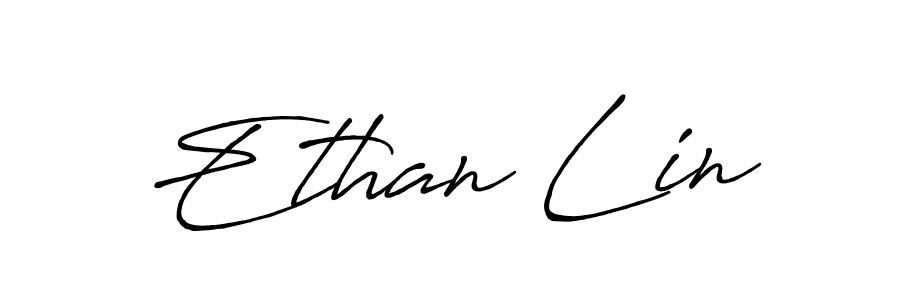 It looks lik you need a new signature style for name Ethan Lin. Design unique handwritten (Antro_Vectra_Bolder) signature with our free signature maker in just a few clicks. Ethan Lin signature style 7 images and pictures png