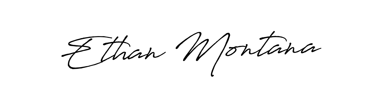 Also You can easily find your signature by using the search form. We will create Ethan Montana name handwritten signature images for you free of cost using Antro_Vectra_Bolder sign style. Ethan Montana signature style 7 images and pictures png