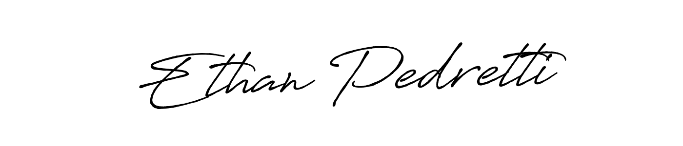 Use a signature maker to create a handwritten signature online. With this signature software, you can design (Antro_Vectra_Bolder) your own signature for name Ethan Pedretti. Ethan Pedretti signature style 7 images and pictures png