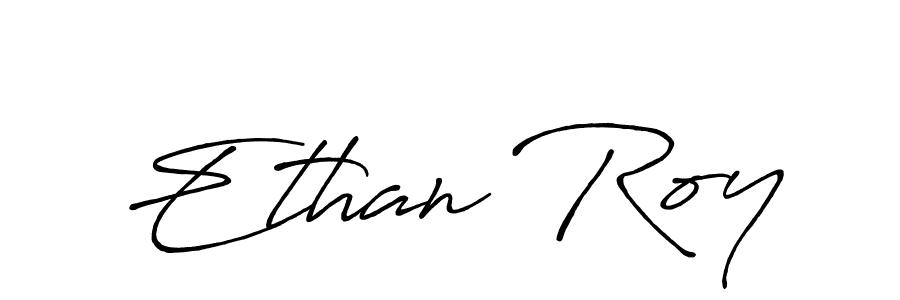 Design your own signature with our free online signature maker. With this signature software, you can create a handwritten (Antro_Vectra_Bolder) signature for name Ethan Roy. Ethan Roy signature style 7 images and pictures png