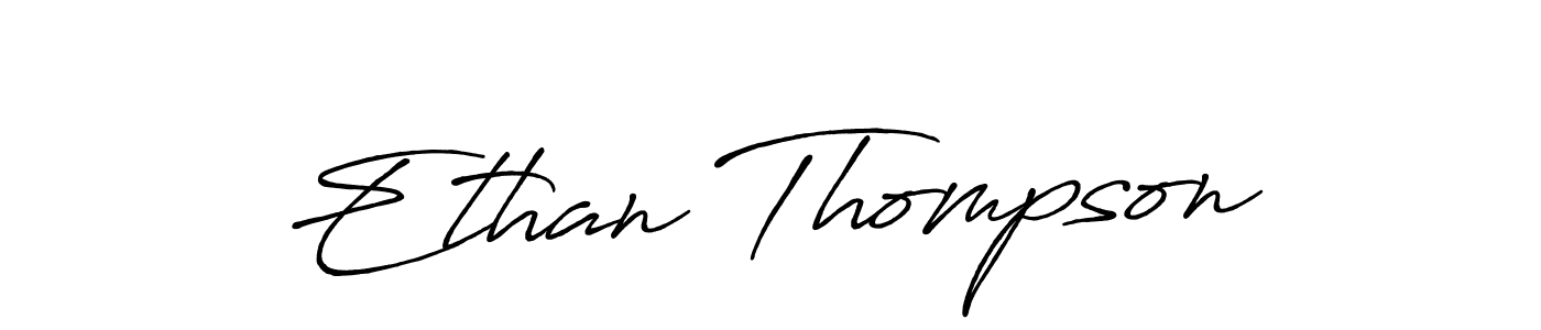 Use a signature maker to create a handwritten signature online. With this signature software, you can design (Antro_Vectra_Bolder) your own signature for name Ethan Thompson. Ethan Thompson signature style 7 images and pictures png