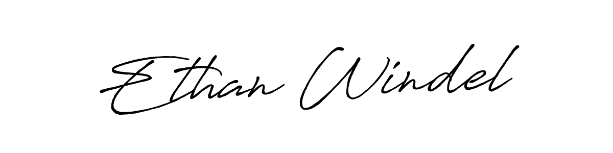 How to make Ethan Windel name signature. Use Antro_Vectra_Bolder style for creating short signs online. This is the latest handwritten sign. Ethan Windel signature style 7 images and pictures png