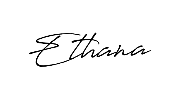 How to make Ethana name signature. Use Antro_Vectra_Bolder style for creating short signs online. This is the latest handwritten sign. Ethana signature style 7 images and pictures png
