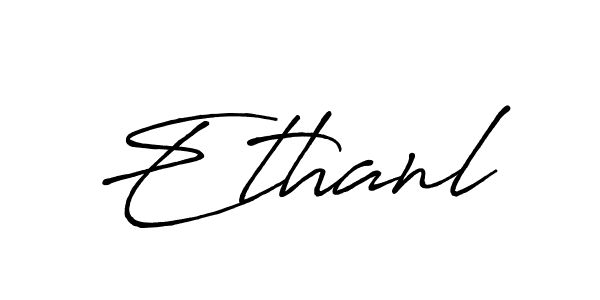 Make a beautiful signature design for name Ethanl. Use this online signature maker to create a handwritten signature for free. Ethanl signature style 7 images and pictures png