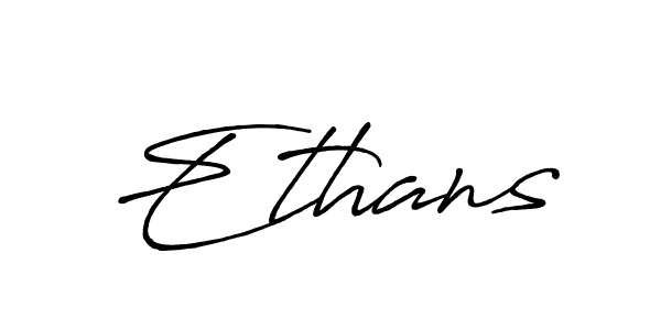 if you are searching for the best signature style for your name Ethans. so please give up your signature search. here we have designed multiple signature styles  using Antro_Vectra_Bolder. Ethans signature style 7 images and pictures png