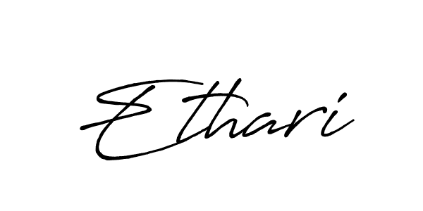 Ethari stylish signature style. Best Handwritten Sign (Antro_Vectra_Bolder) for my name. Handwritten Signature Collection Ideas for my name Ethari. Ethari signature style 7 images and pictures png