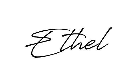 Make a beautiful signature design for name Ethel. Use this online signature maker to create a handwritten signature for free. Ethel signature style 7 images and pictures png