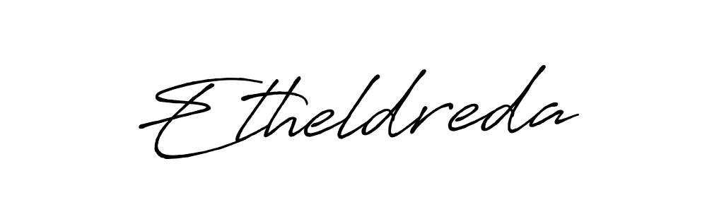 Also we have Etheldreda name is the best signature style. Create professional handwritten signature collection using Antro_Vectra_Bolder autograph style. Etheldreda signature style 7 images and pictures png