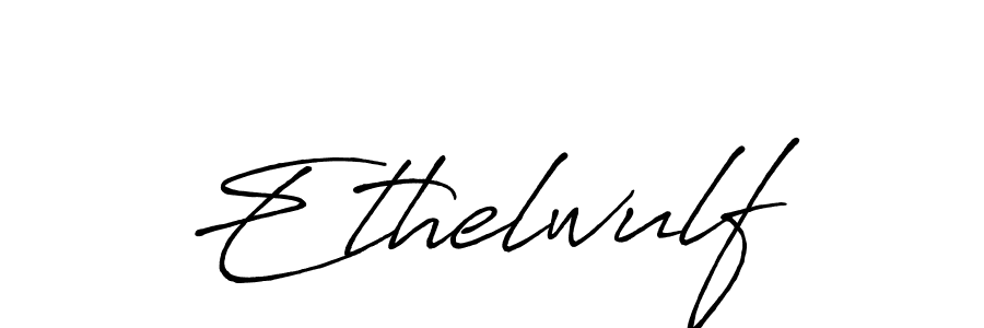 Ethelwulf stylish signature style. Best Handwritten Sign (Antro_Vectra_Bolder) for my name. Handwritten Signature Collection Ideas for my name Ethelwulf. Ethelwulf signature style 7 images and pictures png