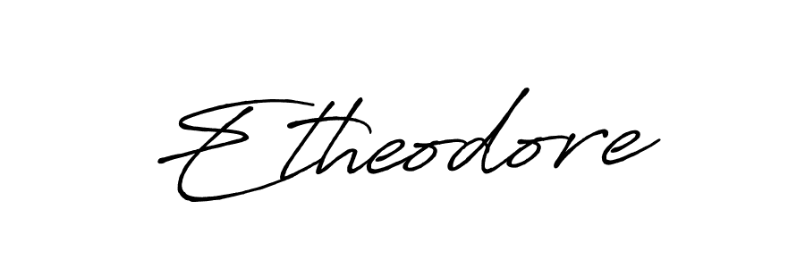 Create a beautiful signature design for name Etheodore. With this signature (Antro_Vectra_Bolder) fonts, you can make a handwritten signature for free. Etheodore signature style 7 images and pictures png