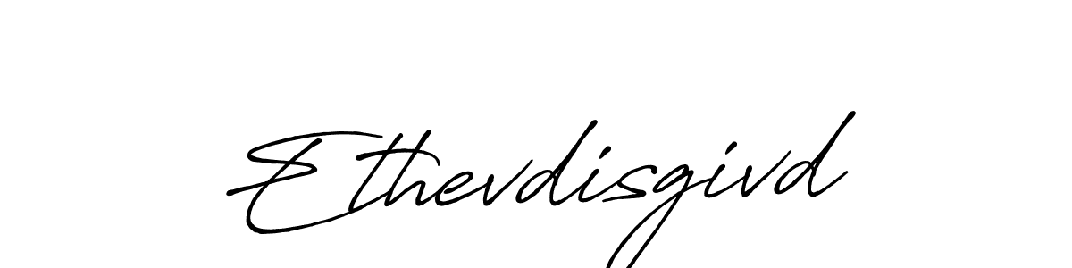 The best way (Antro_Vectra_Bolder) to make a short signature is to pick only two or three words in your name. The name Ethevdisgivd include a total of six letters. For converting this name. Ethevdisgivd signature style 7 images and pictures png