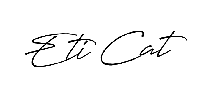 See photos of Eti Cat official signature by Spectra . Check more albums & portfolios. Read reviews & check more about Antro_Vectra_Bolder font. Eti Cat signature style 7 images and pictures png