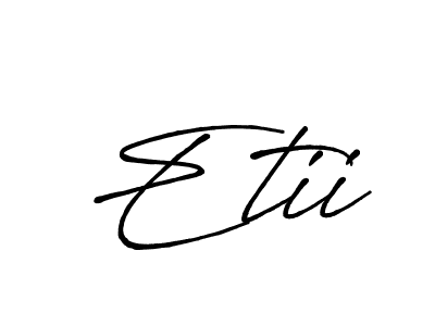 Make a short Etii signature style. Manage your documents anywhere anytime using Antro_Vectra_Bolder. Create and add eSignatures, submit forms, share and send files easily. Etii signature style 7 images and pictures png