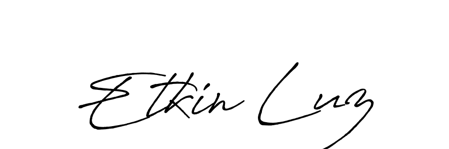 You can use this online signature creator to create a handwritten signature for the name Etkin Luz. This is the best online autograph maker. Etkin Luz signature style 7 images and pictures png
