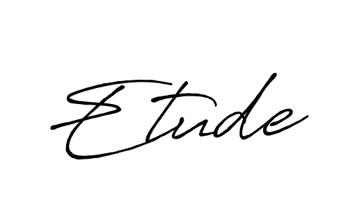 Similarly Antro_Vectra_Bolder is the best handwritten signature design. Signature creator online .You can use it as an online autograph creator for name Etude. Etude signature style 7 images and pictures png