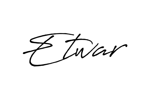 Similarly Antro_Vectra_Bolder is the best handwritten signature design. Signature creator online .You can use it as an online autograph creator for name Etwar. Etwar signature style 7 images and pictures png