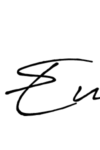 How to Draw Eu signature style? Antro_Vectra_Bolder is a latest design signature styles for name Eu. Eu signature style 7 images and pictures png