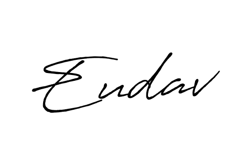 Use a signature maker to create a handwritten signature online. With this signature software, you can design (Antro_Vectra_Bolder) your own signature for name Eudav. Eudav signature style 7 images and pictures png