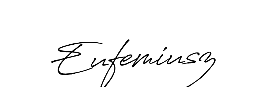 Here are the top 10 professional signature styles for the name Eufemiusz. These are the best autograph styles you can use for your name. Eufemiusz signature style 7 images and pictures png