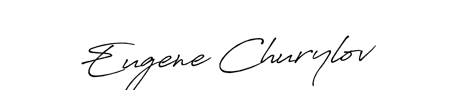 How to make Eugene Churylov name signature. Use Antro_Vectra_Bolder style for creating short signs online. This is the latest handwritten sign. Eugene Churylov signature style 7 images and pictures png