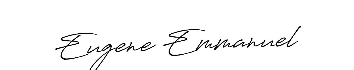 You should practise on your own different ways (Antro_Vectra_Bolder) to write your name (Eugene Emmanuel) in signature. don't let someone else do it for you. Eugene Emmanuel signature style 7 images and pictures png