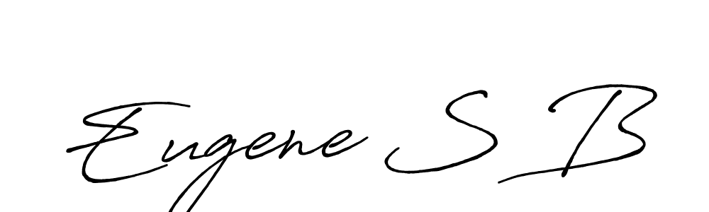 See photos of Eugene S B official signature by Spectra . Check more albums & portfolios. Read reviews & check more about Antro_Vectra_Bolder font. Eugene S B signature style 7 images and pictures png