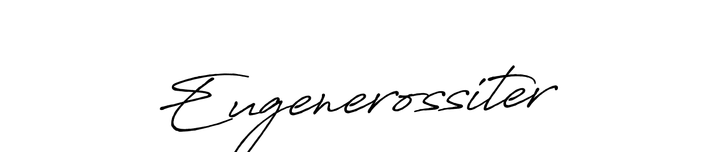 It looks lik you need a new signature style for name Eugenerossiter. Design unique handwritten (Antro_Vectra_Bolder) signature with our free signature maker in just a few clicks. Eugenerossiter signature style 7 images and pictures png