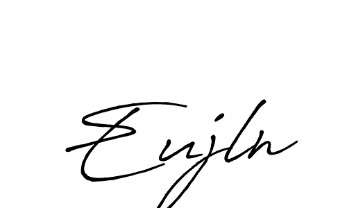 How to Draw Eujln signature style? Antro_Vectra_Bolder is a latest design signature styles for name Eujln. Eujln signature style 7 images and pictures png