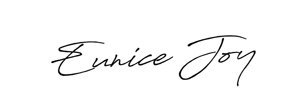 Use a signature maker to create a handwritten signature online. With this signature software, you can design (Antro_Vectra_Bolder) your own signature for name Eunice Joy. Eunice Joy signature style 7 images and pictures png