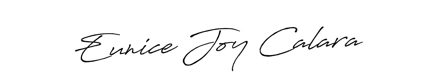 Eunice Joy Calara stylish signature style. Best Handwritten Sign (Antro_Vectra_Bolder) for my name. Handwritten Signature Collection Ideas for my name Eunice Joy Calara. Eunice Joy Calara signature style 7 images and pictures png