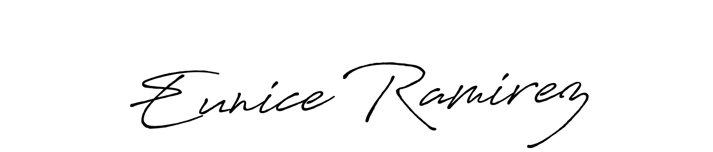 Make a short Eunice Ramirez signature style. Manage your documents anywhere anytime using Antro_Vectra_Bolder. Create and add eSignatures, submit forms, share and send files easily. Eunice Ramirez signature style 7 images and pictures png