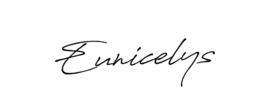 Antro_Vectra_Bolder is a professional signature style that is perfect for those who want to add a touch of class to their signature. It is also a great choice for those who want to make their signature more unique. Get Eunicelys name to fancy signature for free. Eunicelys signature style 7 images and pictures png