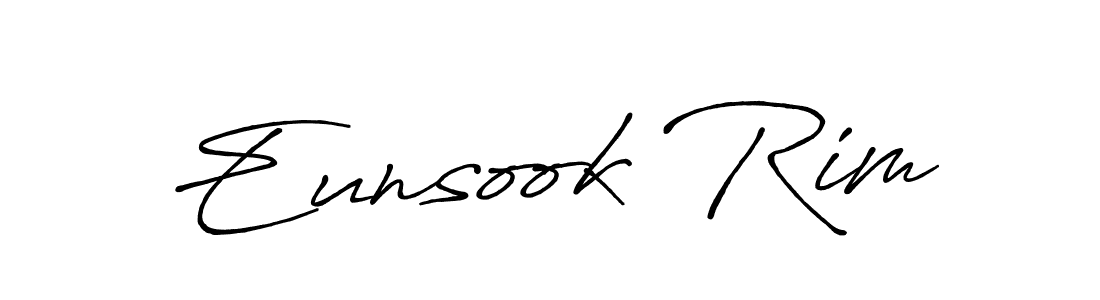 Use a signature maker to create a handwritten signature online. With this signature software, you can design (Antro_Vectra_Bolder) your own signature for name Eunsook Rim. Eunsook Rim signature style 7 images and pictures png