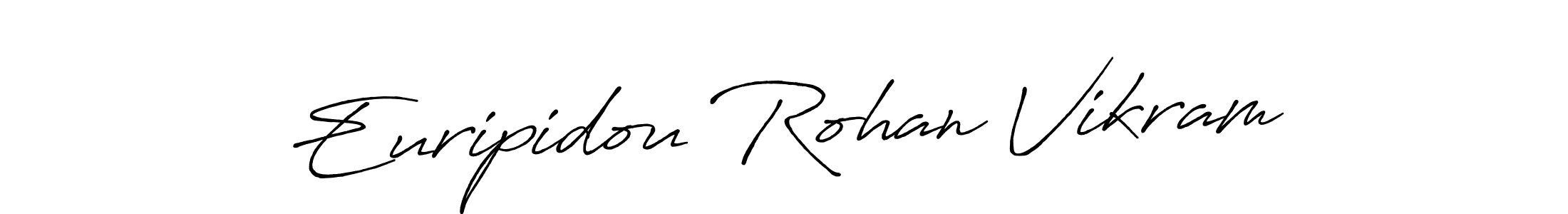 You can use this online signature creator to create a handwritten signature for the name Euripidou Rohan Vikram. This is the best online autograph maker. Euripidou Rohan Vikram signature style 7 images and pictures png