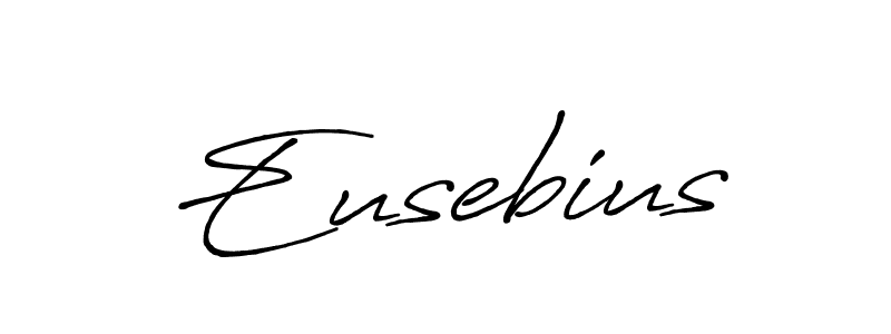 You should practise on your own different ways (Antro_Vectra_Bolder) to write your name (Eusebius) in signature. don't let someone else do it for you. Eusebius signature style 7 images and pictures png