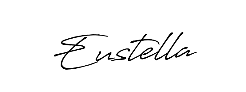 Best and Professional Signature Style for Eustella. Antro_Vectra_Bolder Best Signature Style Collection. Eustella signature style 7 images and pictures png