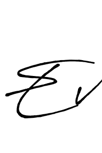 if you are searching for the best signature style for your name Ev. so please give up your signature search. here we have designed multiple signature styles  using Antro_Vectra_Bolder. Ev signature style 7 images and pictures png