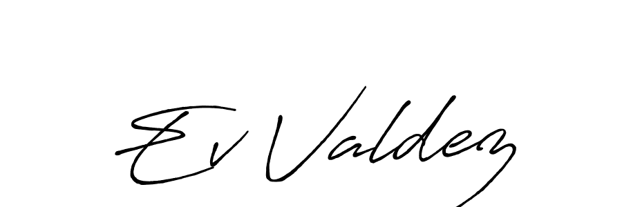 Here are the top 10 professional signature styles for the name Ev Valdez. These are the best autograph styles you can use for your name. Ev Valdez signature style 7 images and pictures png