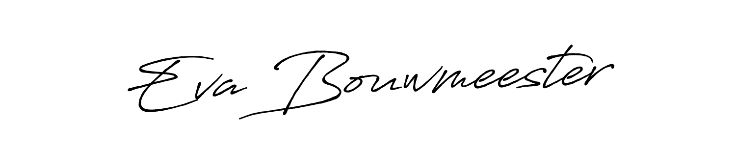 Also we have Eva Bouwmeester name is the best signature style. Create professional handwritten signature collection using Antro_Vectra_Bolder autograph style. Eva Bouwmeester signature style 7 images and pictures png