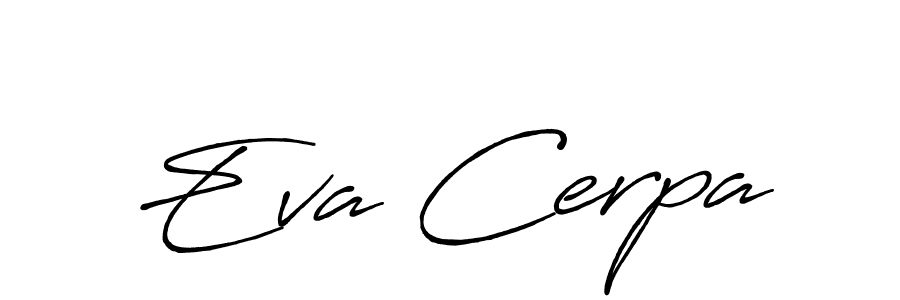 How to Draw Eva Cerpa signature style? Antro_Vectra_Bolder is a latest design signature styles for name Eva Cerpa. Eva Cerpa signature style 7 images and pictures png