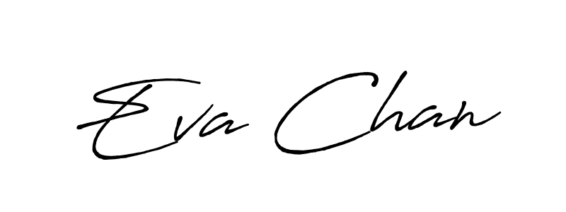 Antro_Vectra_Bolder is a professional signature style that is perfect for those who want to add a touch of class to their signature. It is also a great choice for those who want to make their signature more unique. Get Eva Chan name to fancy signature for free. Eva Chan signature style 7 images and pictures png