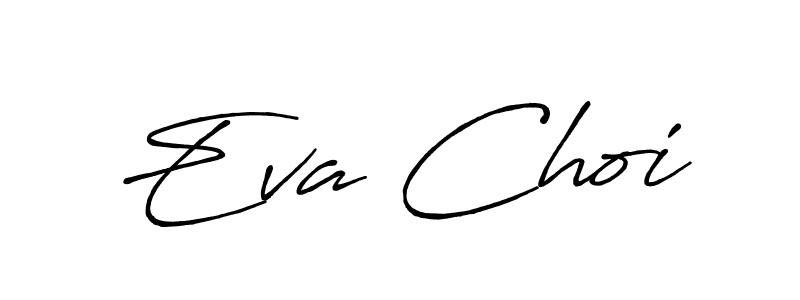 Create a beautiful signature design for name Eva Choi. With this signature (Antro_Vectra_Bolder) fonts, you can make a handwritten signature for free. Eva Choi signature style 7 images and pictures png