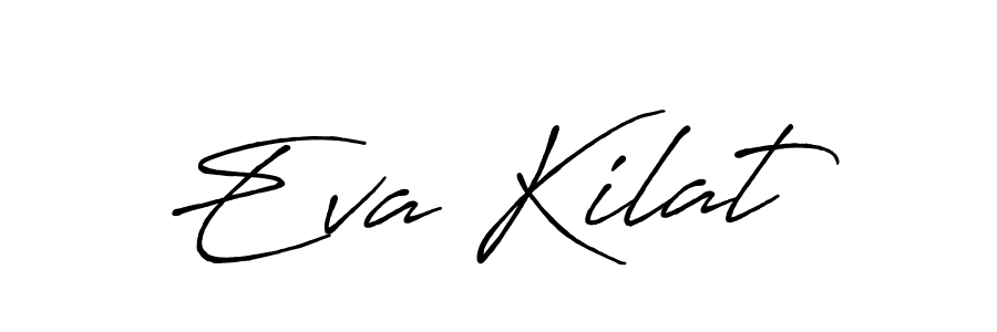 Create a beautiful signature design for name Eva Kilat. With this signature (Antro_Vectra_Bolder) fonts, you can make a handwritten signature for free. Eva Kilat signature style 7 images and pictures png