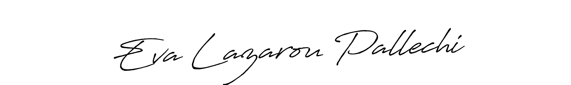 How to Draw Eva Lazarou Pallechi signature style? Antro_Vectra_Bolder is a latest design signature styles for name Eva Lazarou Pallechi. Eva Lazarou Pallechi signature style 7 images and pictures png