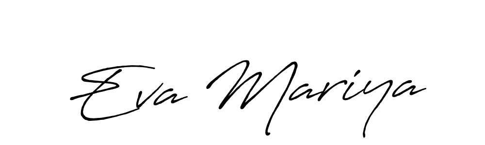 Similarly Antro_Vectra_Bolder is the best handwritten signature design. Signature creator online .You can use it as an online autograph creator for name Eva Mariya. Eva Mariya signature style 7 images and pictures png