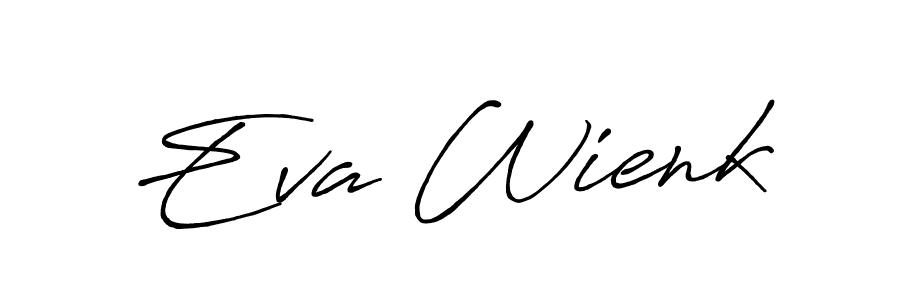 Antro_Vectra_Bolder is a professional signature style that is perfect for those who want to add a touch of class to their signature. It is also a great choice for those who want to make their signature more unique. Get Eva Wienk name to fancy signature for free. Eva Wienk signature style 7 images and pictures png