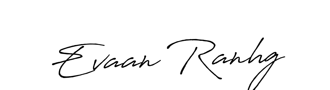 Design your own signature with our free online signature maker. With this signature software, you can create a handwritten (Antro_Vectra_Bolder) signature for name Evaan Ranhg. Evaan Ranhg signature style 7 images and pictures png