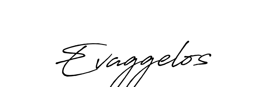 How to make Evaggelos signature? Antro_Vectra_Bolder is a professional autograph style. Create handwritten signature for Evaggelos name. Evaggelos signature style 7 images and pictures png